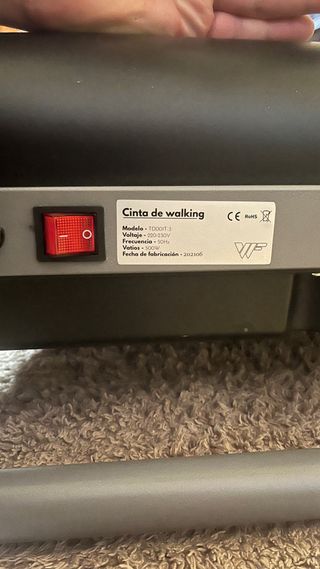 Cinta de correr eléctrica Wonderfit