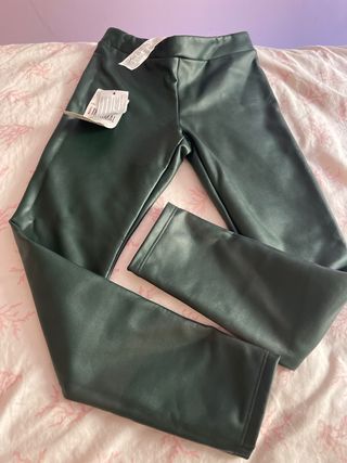 Leggings niña talla 7-8 años verde