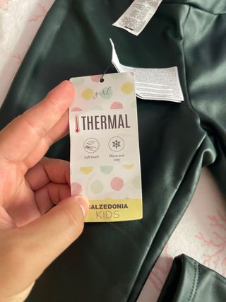 Leggings niña talla 7-8 años verde