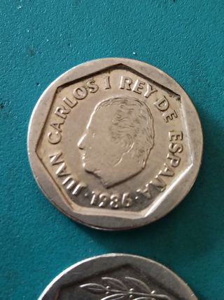 Lote 3 monedas 200 pesetas 1986-1988