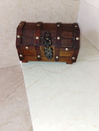 Portagioie vintage in legno