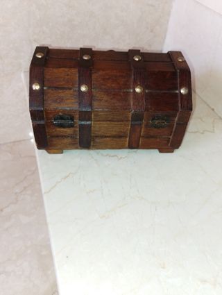 Portagioie vintage in legno