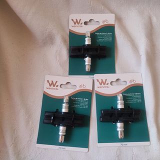 2 Zapatas Freno Bicicleta V-Brake Nuevas mtb btt