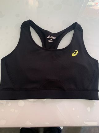 Top deportivo Asics negro
