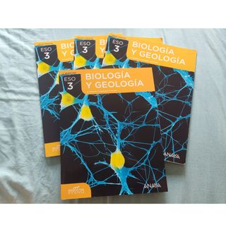 Libros de Biología y Geología 3°ESO
