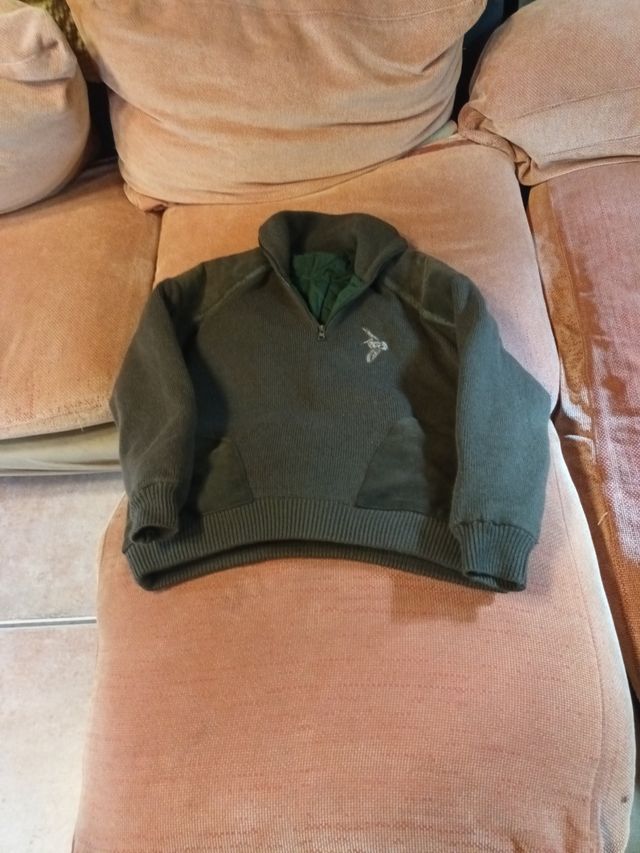 Jersey de caza con detalle de becada