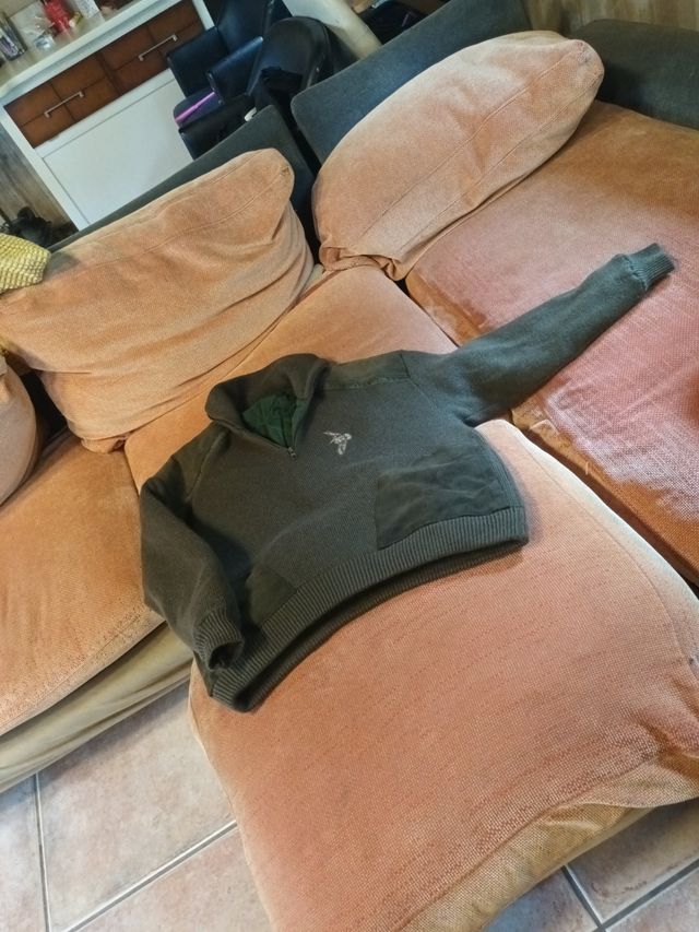 Jersey de caza con detalle de becada