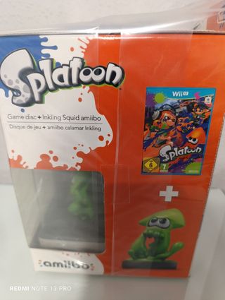 Splatoon con Amiibo Calamar