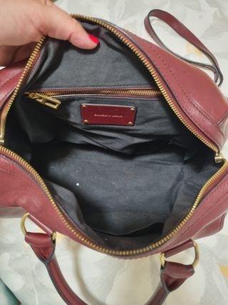 Bolso Bimba y Lola color burdeos
