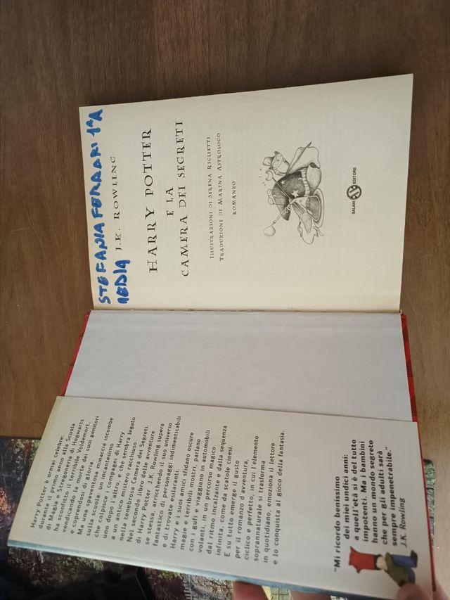Harry Potter E la Camera Dei Segreti (Italian E...