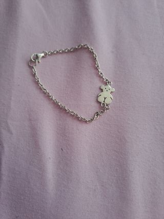 Pulsera Tous Oso Plata