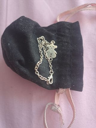 Pulsera Tous Oso Plata