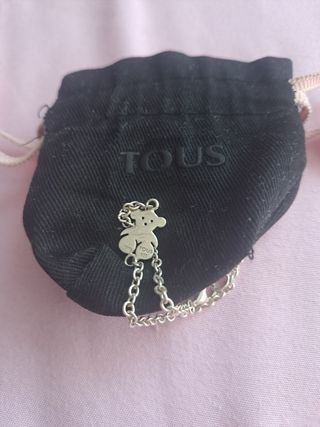 Pulsera Tous Oso Plata