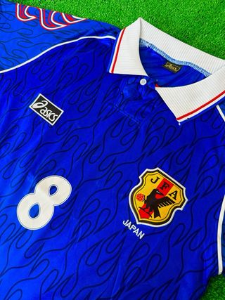 Camiseta fútbol Japón Mundial 1998 Nakata