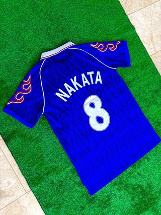 Camiseta fútbol Japón Mundial 1998 Nakata