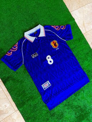 Camiseta fútbol Japón Mundial 1998 Nakata