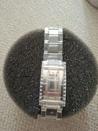 Reloj RACE con esfera azul y plateada
