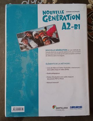 NOUVELLE GENERATION A2/B1 LIVRE/EXERCICES+CD+DVD