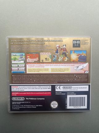 Pokémon Edición Oro HeartGold DS PAL ES