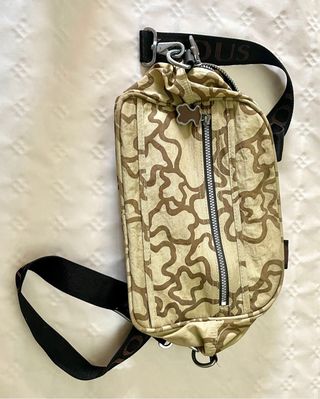 Bolso Tous Beige Estampado Oso