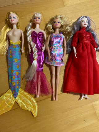 Muñecas articuladas estilo Barbie