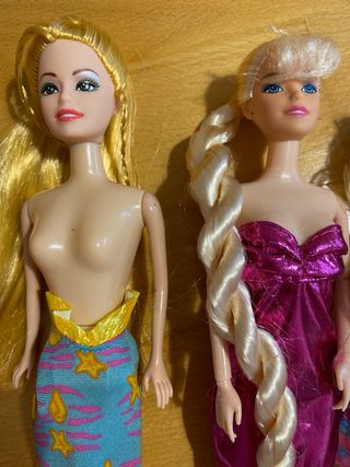 Muñecas articuladas estilo Barbie