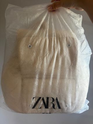 Mochila Zara Beige
