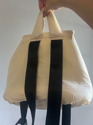 Mochila Zara Beige