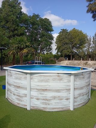 Piscina Gre Finlandia 350x120 con depuradora
