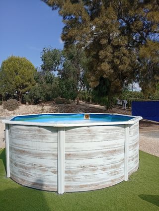 Piscina Gre Finlandia 350x120 con depuradora
