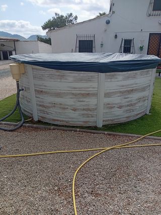 Piscina Gre Finlandia 350x120 con depuradora

