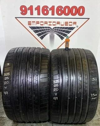 325 25 20 Y DUNLOP RUEDA AL 90% VIDA UTIL