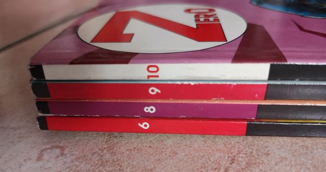 4 Manga Kenshiro Zero N. 6-8-9-10.