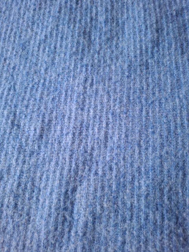 Vestido de punto Zara azul