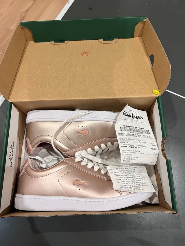Zapatos Lacoste Rosa