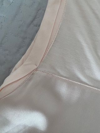 Camiseta Mango Rosa 