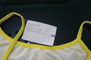 Costume intero Valentino Swimwear giallo