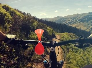Bocina para Bicicleta Roja y Naranja