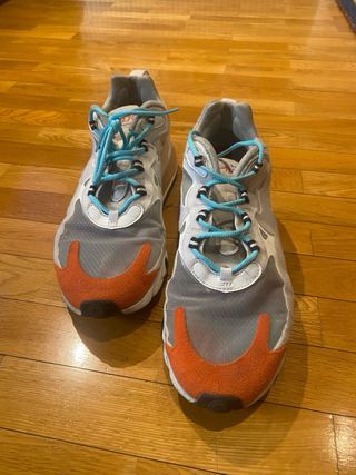Nike Air React Beige/Naranja