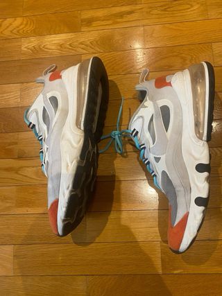 Nike Air React Beige/Naranja
