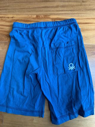 Pantaloncini Benetton bambino blu