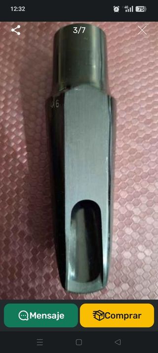Boquilla Saxo tenor Otto Link New Early Babbit 8