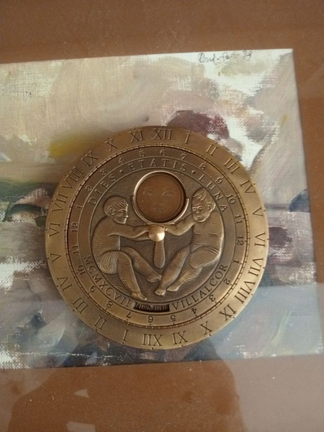 Calendario Lunar Bronce Villalcor MCMXCVII