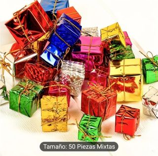 Adornos Navideños 50 Piezas Mixtas