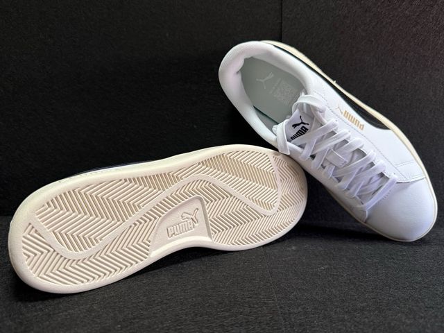Zapatillas Puma Blancas Negras Doradas Talla 41