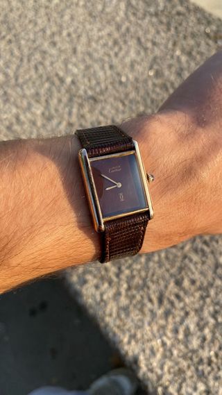 Reloj Cartier Tank Must 