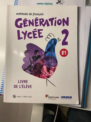 GENERATION LYCEE A2/B1 ELEVE+CD+DVD