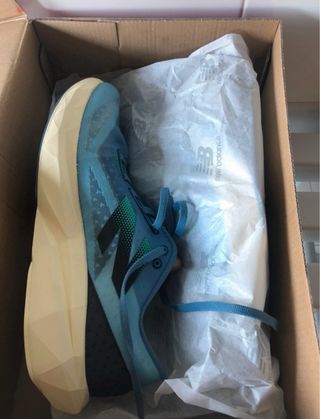 Zapatillas New Balance Rebel v4 Azul/Verde