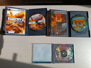Lote 3 juegos PC: Far Cry 2, Stalingrad, Civil War