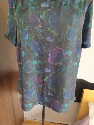 Camiseta manga corta estampada